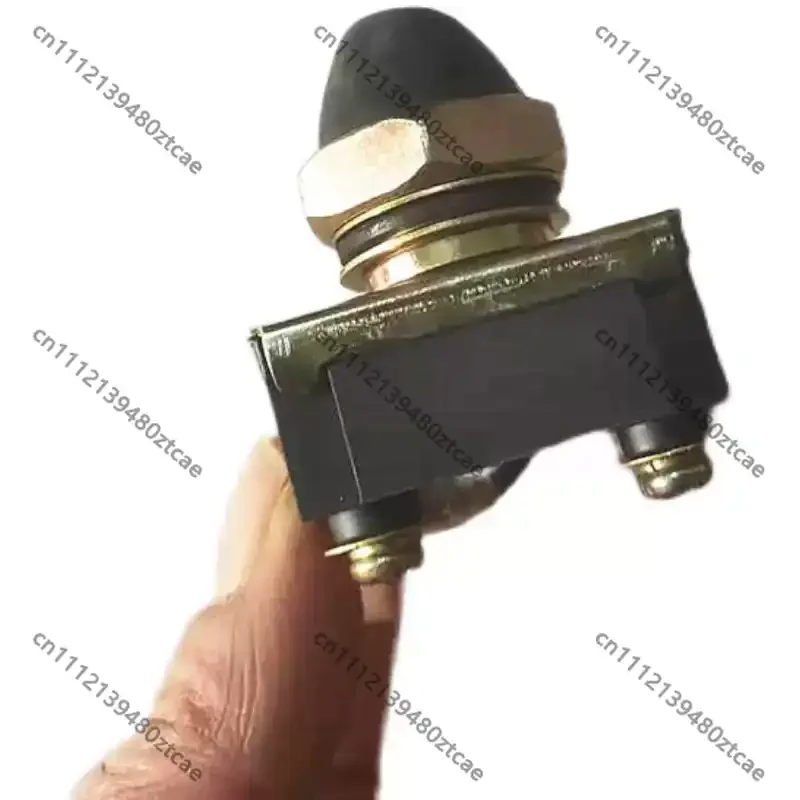 Vehicle Modification Electrical Part Self Reset Pure Copper Push Button Switch Engine Start Manual Control Switch With Wiring