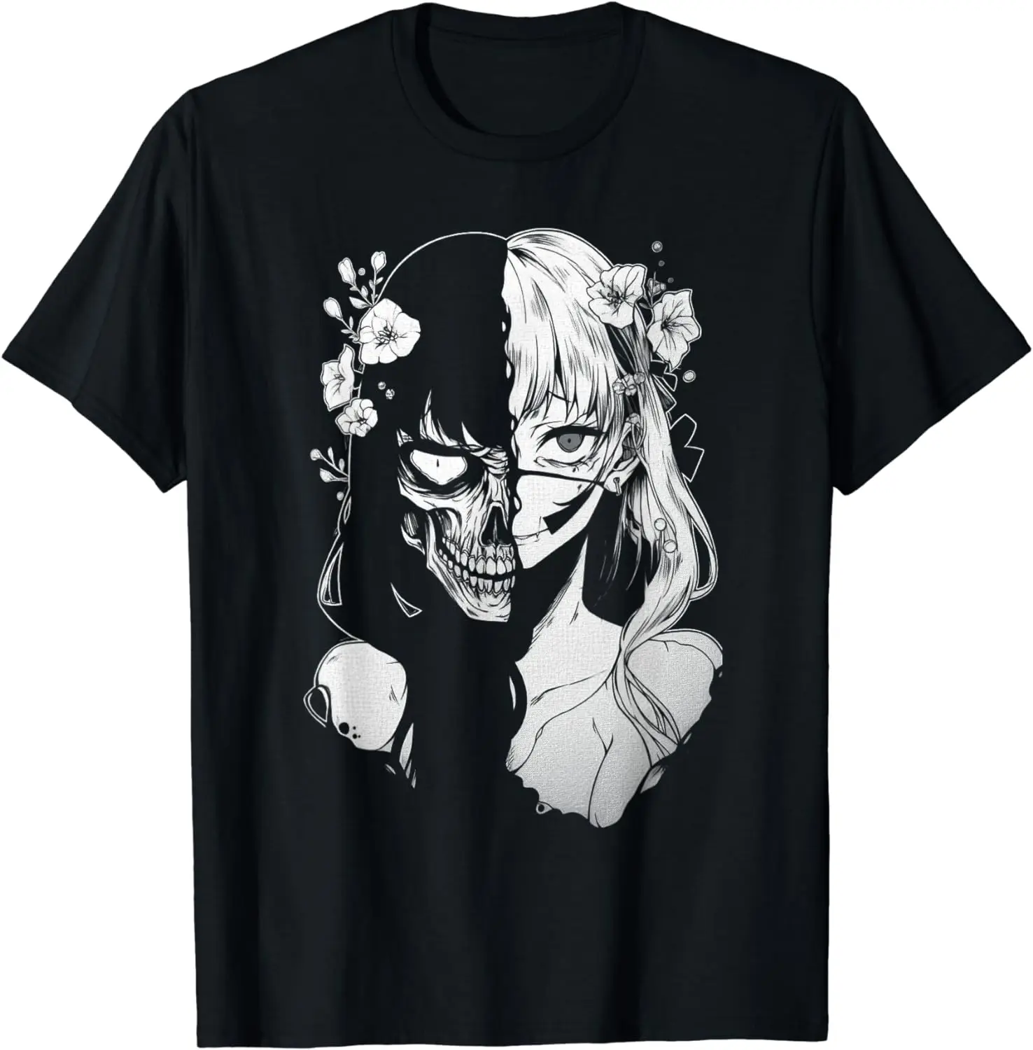 Yandere Horror Anime Manga Japan Japanese Harajuku Aesthetic T-Shirt