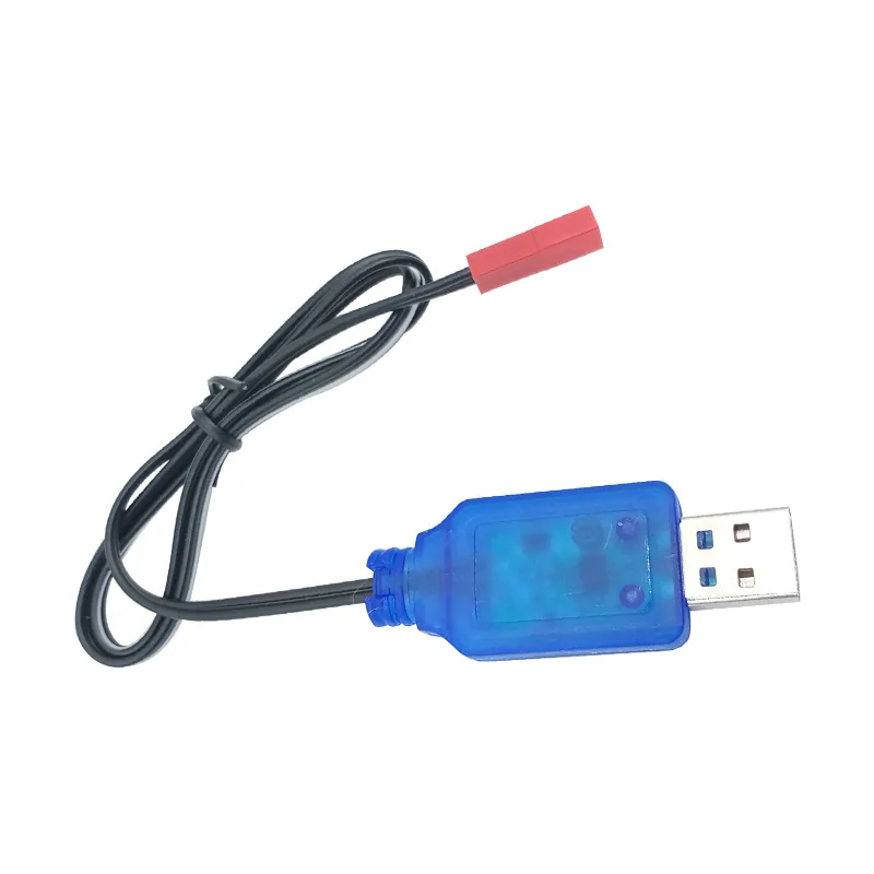 USB charger cable for 6V Ni-CD 6v Ni-MH battery with JST plug 3pcs/lot