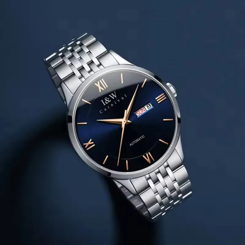 

IW Carnival Automatic Movement Mechanical Wrist Watches Luxury Brands Accessories For Men Sapphire Mirror Male Waterproof Watch