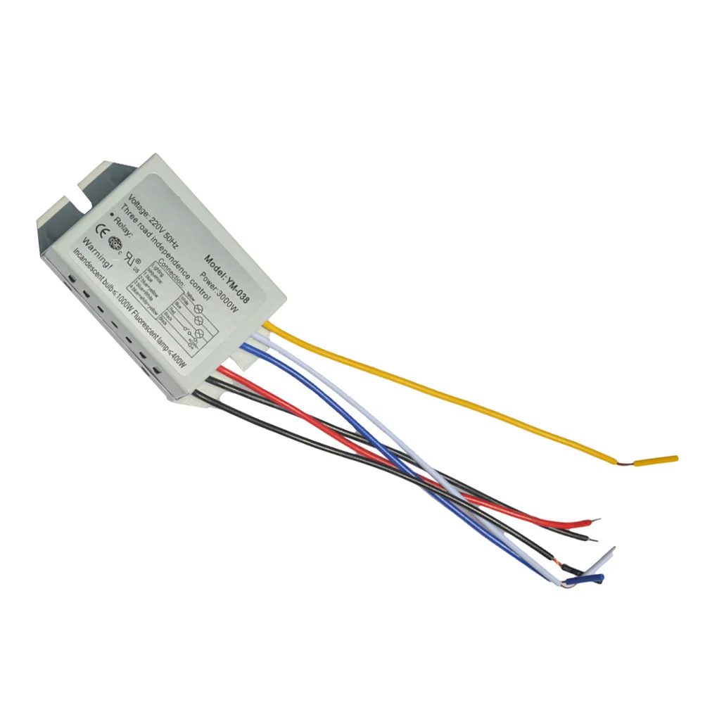 

3 Channel Digital For Lamp Led Light Droplight Fluorescent Wireless Remote -Saving Lamps Exhaust Fan Lamp