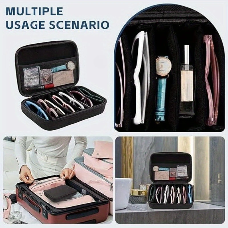 กล่องเก็บแว่นตาแบบปรับได้ 6/7/ - Tech Accessories Travel Bag บทวิจารณ์และราคา