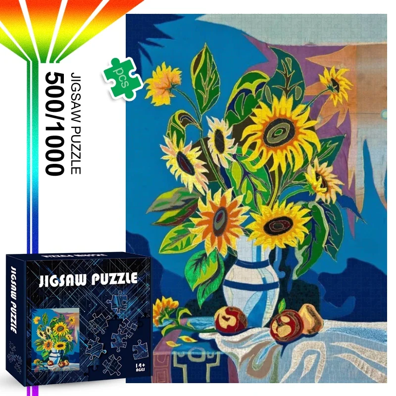 500/1000Pcs Sunflow… - image