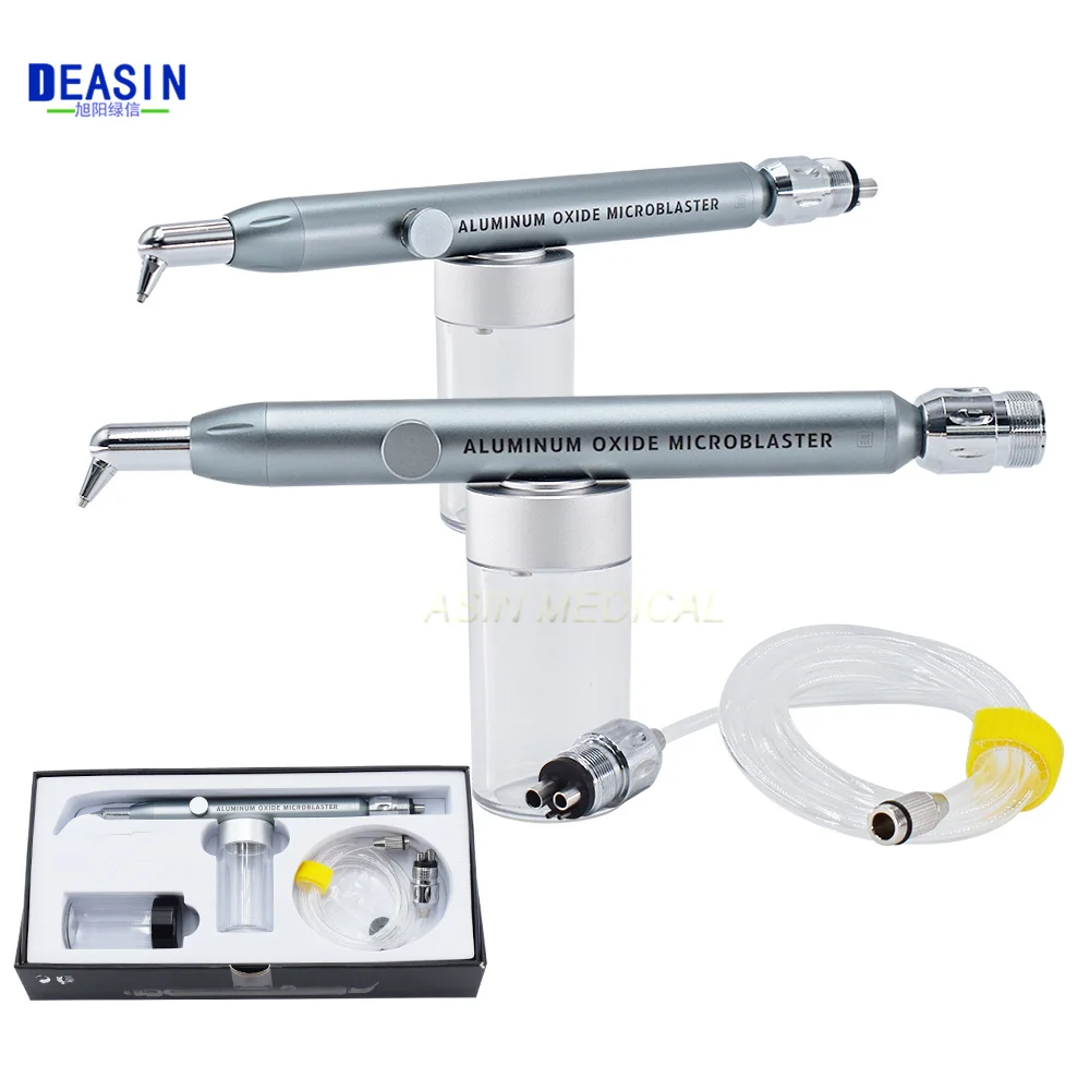 

Dental Aluminum Oxide Micro Blaster Four-Hole Interface Microetcher Sandblasting Alumina System Dental Instrument