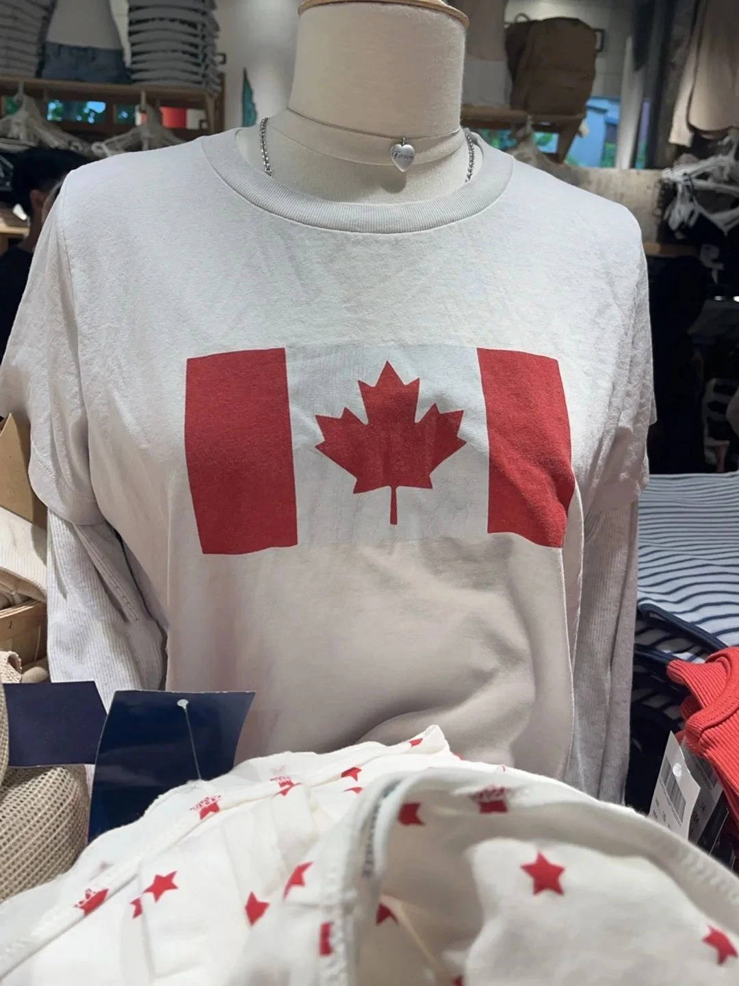 Flag Print Vintage T-Shirt Woman Summer O-Neck Short Sleeve Tee Shirts Female Vintage Streetwear Sweet Cotton Tshirt Y2k Clothes