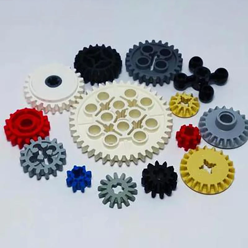 Techncial Gears Building Blocks Parts fit 65413 65414 69761 69762 42529 87407 94925 3647 10928 4019 4716 6573 MOC Car Bricks Toy