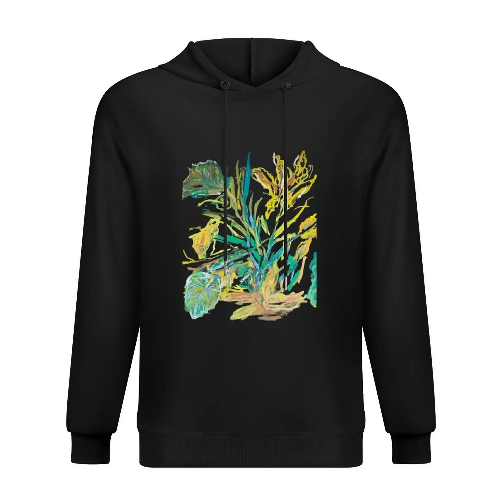 

Abstract zucchini, drawn by Joanna Bazan Hoodie men's autumn clothes korean style clothes aesthetic clothing new hooded tee