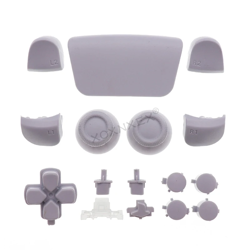 Juego completo de Thumb Stick, botones ABXY para Sony PS5, tapa de Joystick, tecla de dirección Dpad, L1, R1, L2, R2