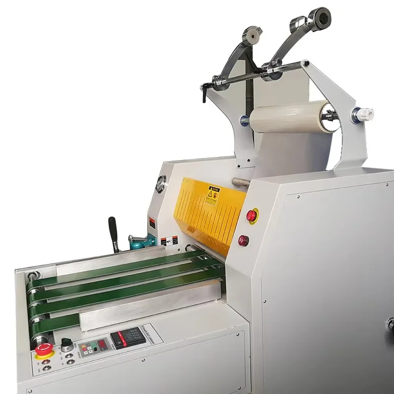 【Brand New】390A Automatic Hot Roll Laminator Machine With Automatic Break For A3 A4 A5 A6 Paper Sizes