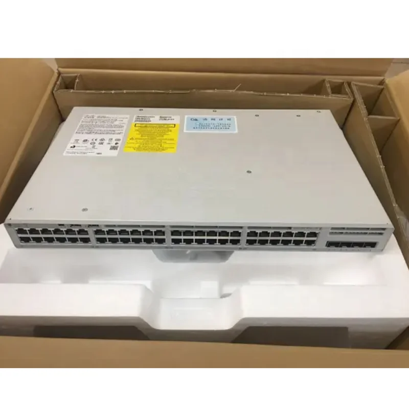 For C9200L-48P-4X-E C9200L Series 48-Port Full PoE+ 4x10G SFP+ Uplinks Stackable QoS VLAN Support Switch