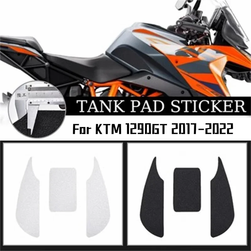 

Для KTM 1290GT 2017-2022 мотоцикл противоскользящая накладка на топливный бак боковая коленная рукоятка наклейка протектор наклейка