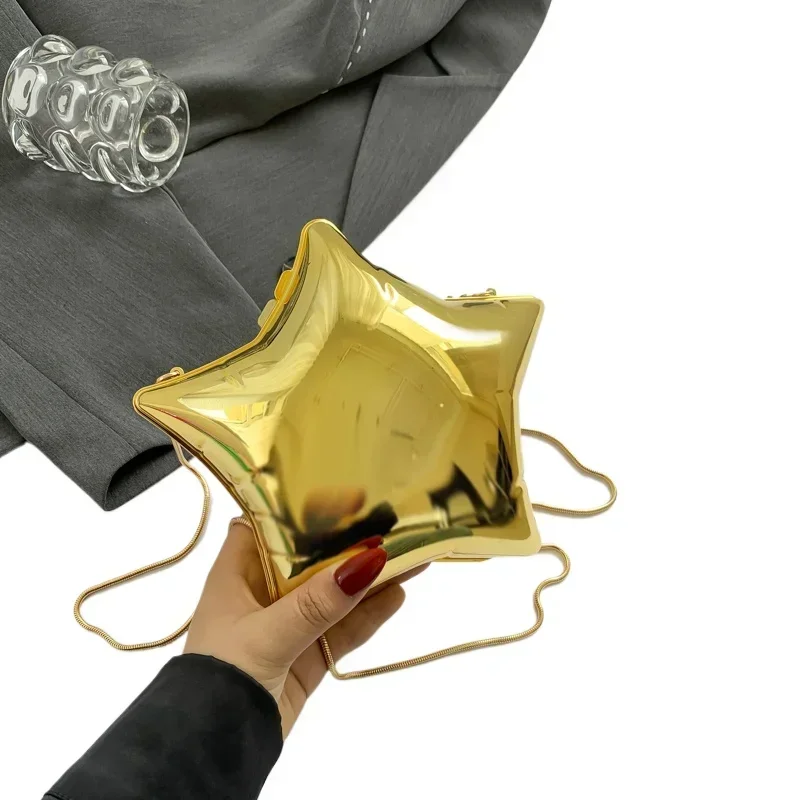 

Solid Color Fashionable Women's Crossbody Bag2024Hot Selling High Quality Women's Bag Sparkling Star Women's Simple Shoulder Bag