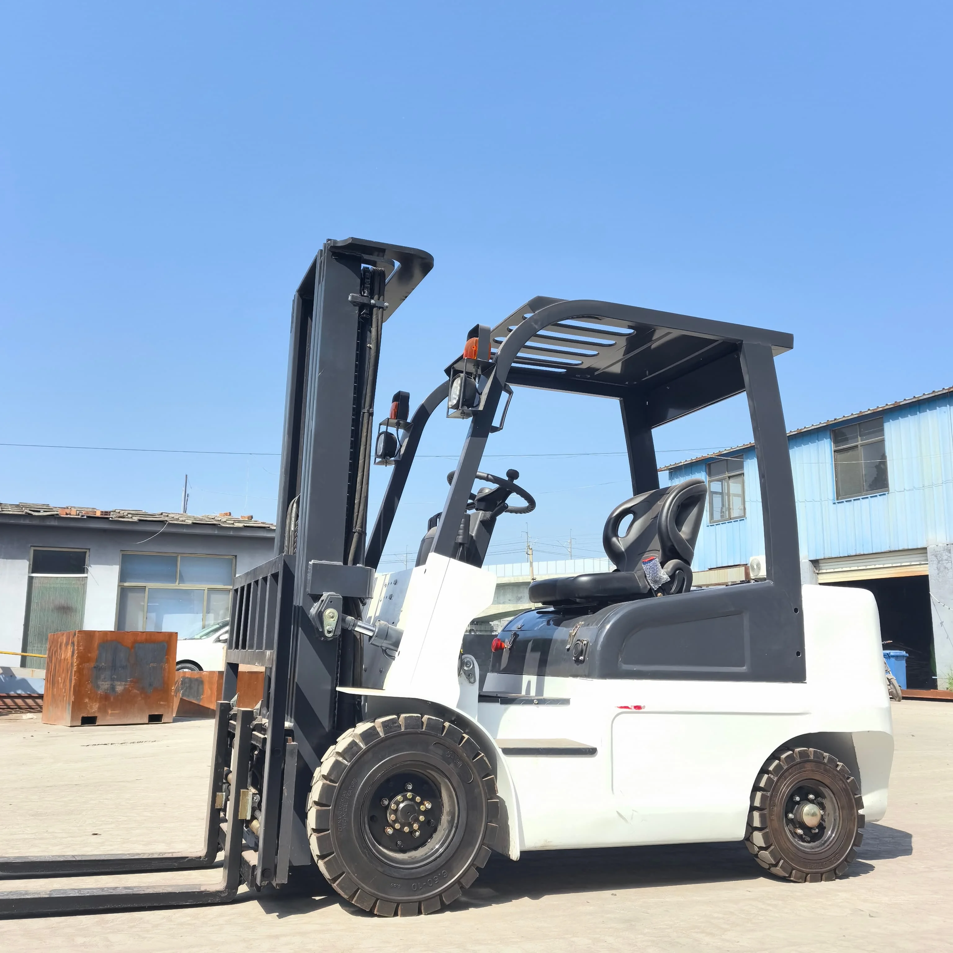 Forklift 5 Ton Fork Lift Diesel Truck Mounted Fork Lift Self Loading Portable Electric Forklift Truck