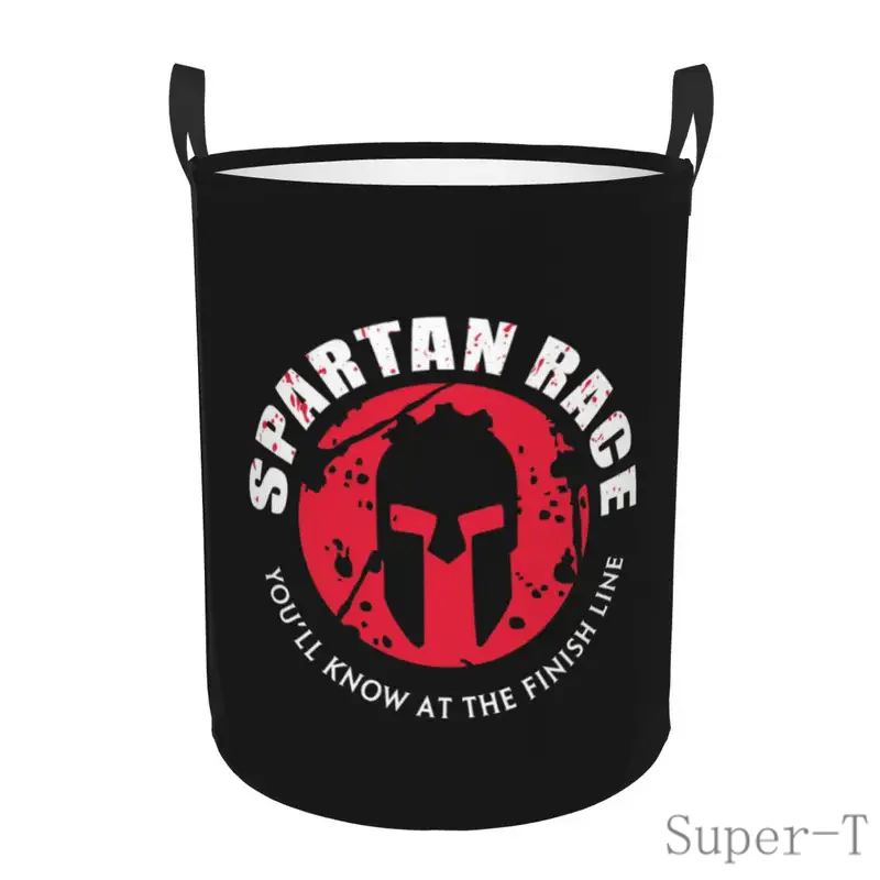 Spartan Race Sparta Spirit Laundry Hamper Large Clothes Storage Basket Toy Bin Organizer for Boy Girl