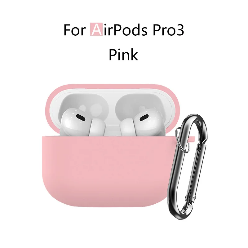 2025 für AirPods Pro 3. Generation Hülle Weiche Silikonhülle für AirPods Pro 3, Schutzhülle mit Reinigungsset für AirPods Pro 3 – Detail 8