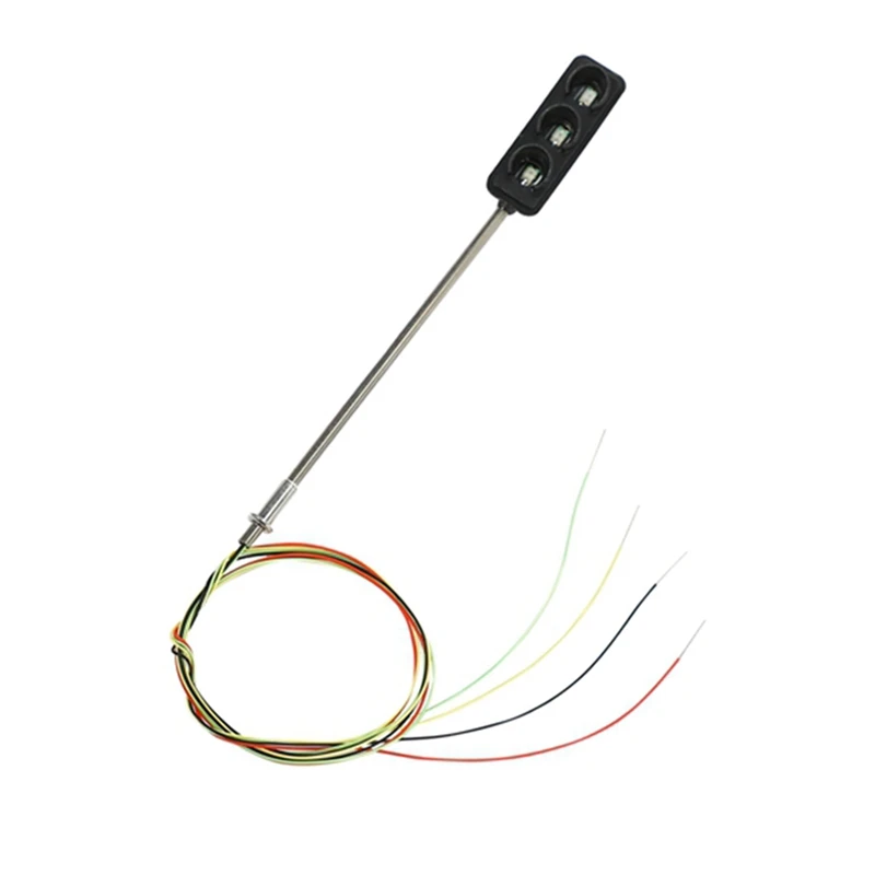【Tools & Parts】 3Pcs Construction HO/OO Model 3-Light Traffic Lights Signal LED Circuit Model DIY for Architecture Street Train