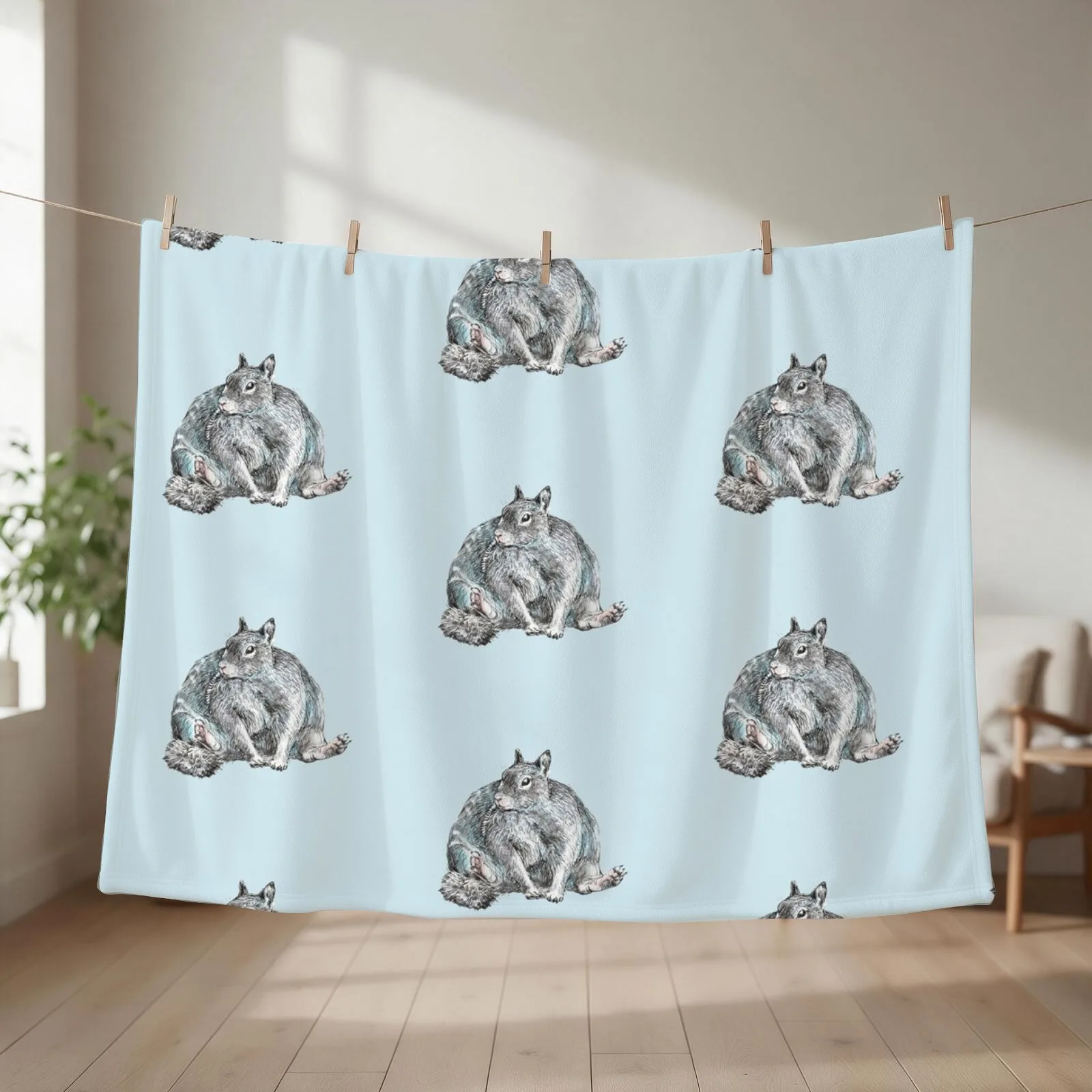 Dramatic Darlene Throw Blanket couch cozy soft plush fuzzy picnic outdoor blanket