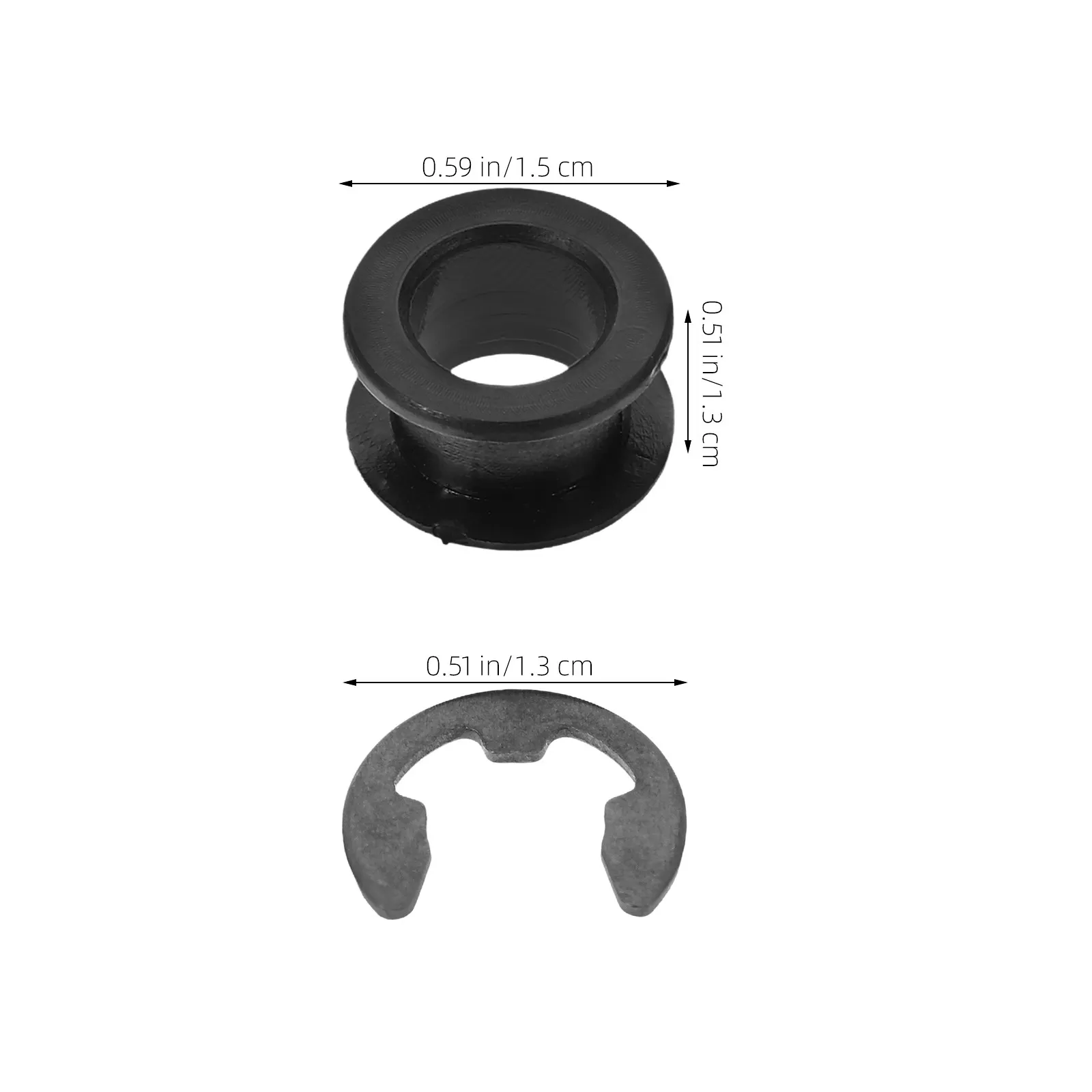 2Pcs Car Shift Linkage Bushings Transfer Case Shifter Bushing High Durability Smooth Shifting Performance Direct Fit Replacement
