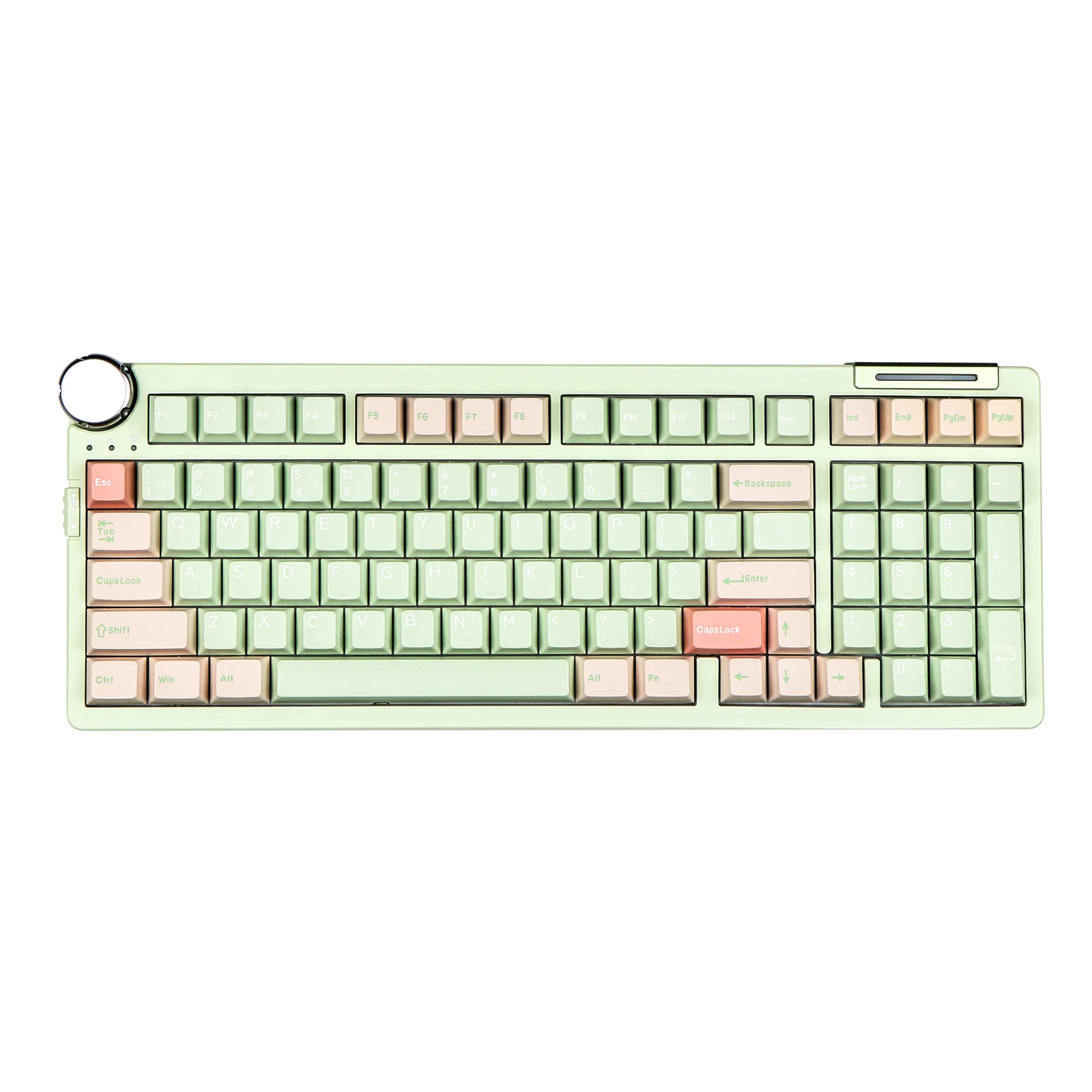 CIDOO ABM098 1800 Compact VIA Gasket Mount Hot Swappable Bluetooth 5.0/2.4Ghz/Type-C Mechanical Keyboard South-facing LEDs