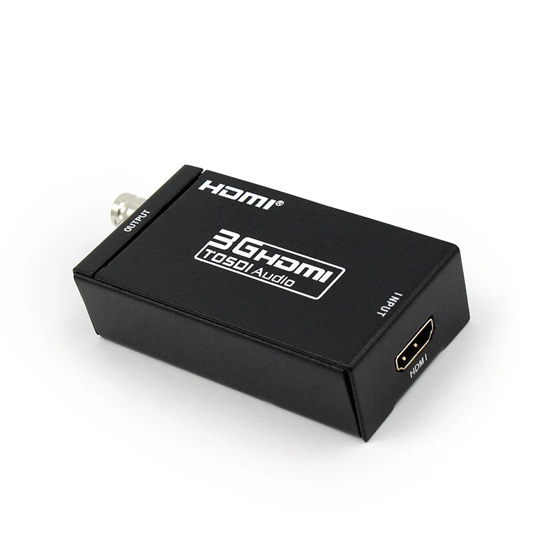 HDMI- compatible to SDI Converter SD-SDI HD-SDI 3G-SDI Audio Video Adapter,Support 1080P 1080I for Camera Home Theater Monitora