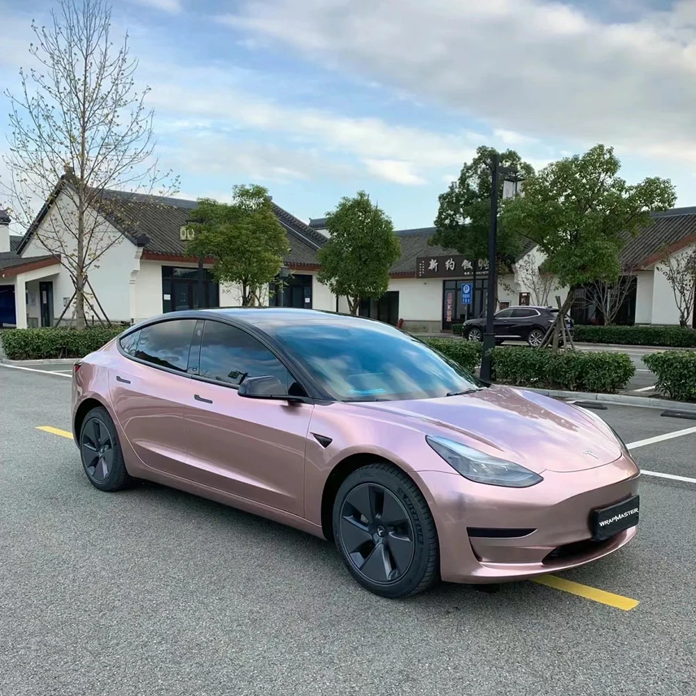 

Wrapmaster Self Healing Car Wraps Vehicle Film PET Liner Pors Ice Berry Protective Coating For Cars
