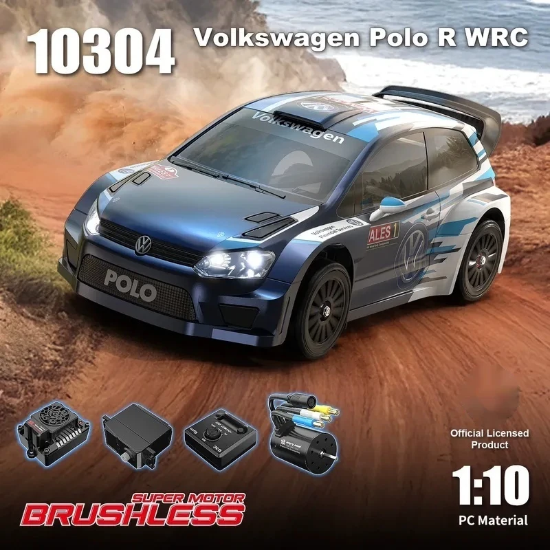 Meijiaxin MJX 10304 1/10 RC Drift Flat Run Rally Vehicle Brushless Simulation High speed Off road Remote Control Vehicle Model