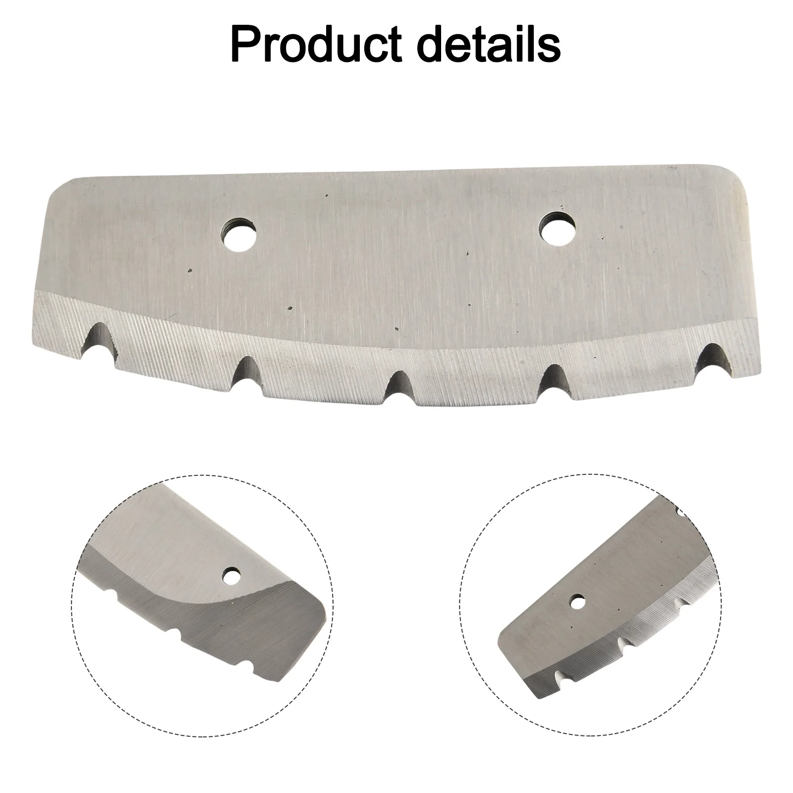 

For Ice Fishing Replacement Blades High Efficiency Ice Cutting Blades Auger Blades Tartness Maintenance Threaded Design
