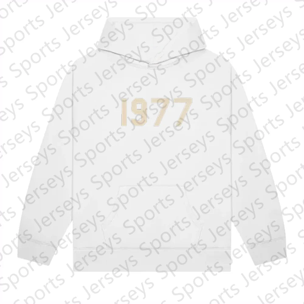 2024 New Arrival Essentials 1977  Hoodies High Quality Street Hip Hop Loose Unisex Fashion Brand Pullover Hoodies Sweatshirts