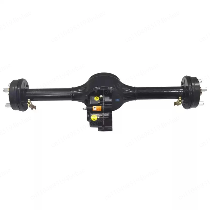 Electric Tricycle Rear Axle Assembly, Integrated Differential Gear Unit, Split Tooth Drive System With Motor & Disc Brake