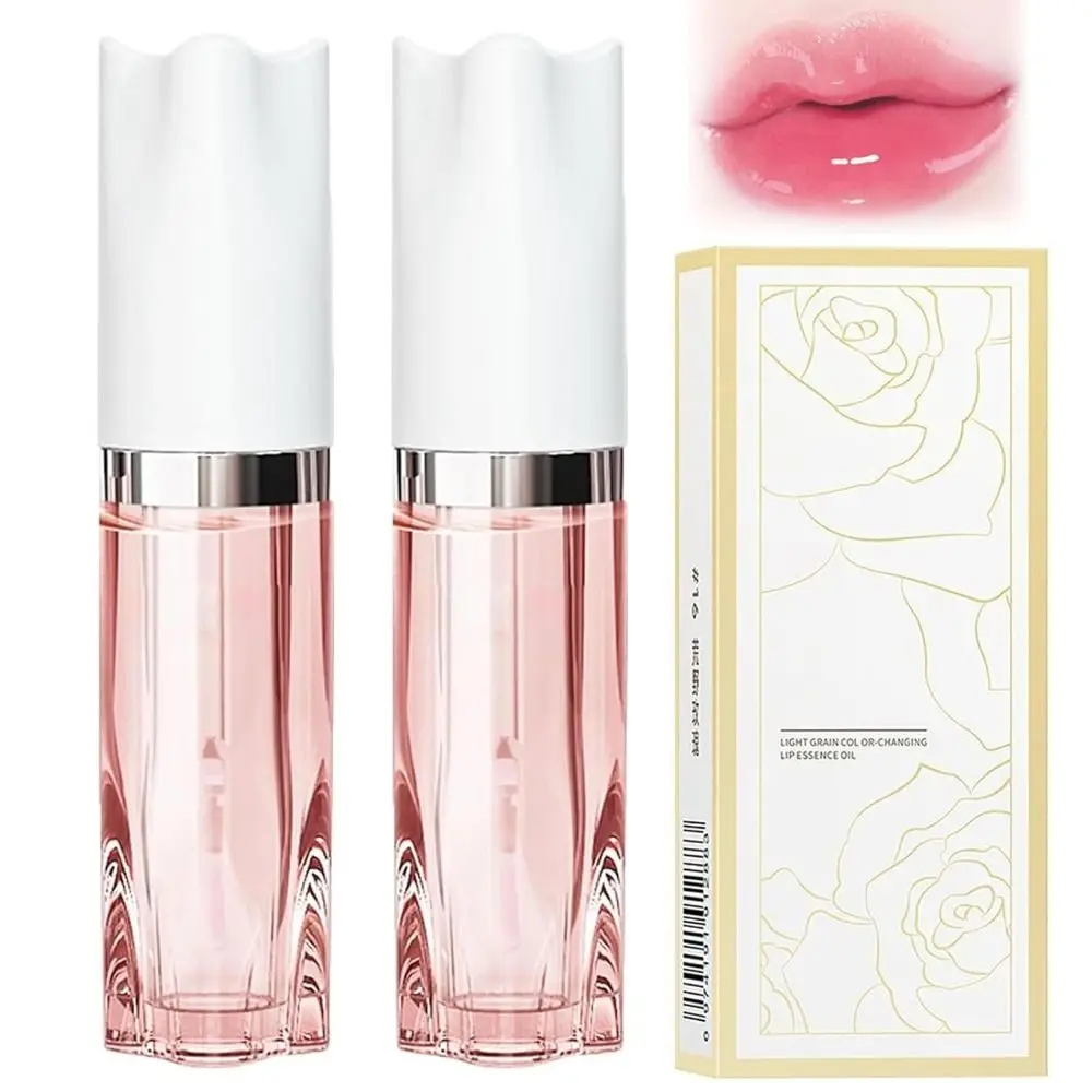 Bálsamo labial hidratante que cambia de Color, no pegajoso, de larga duración, relleno de Color, aceite labial que cambia de Color teñido, cuidado de labios