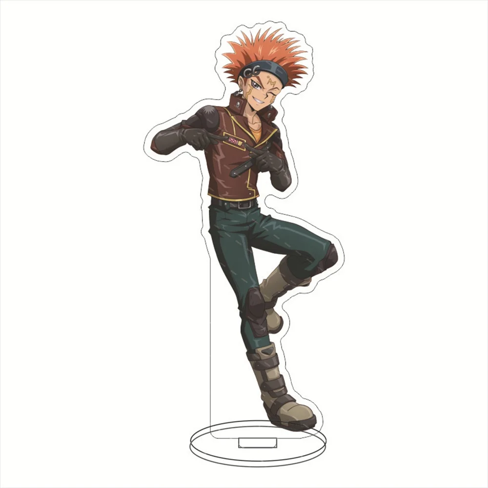 أنيمي يو غي أوه! VRAINS الشكل دمية لعبة يوساكو فوجيكي ريوكين كوجامي الاكريليك تمثال حامل نموذج تأثيري صديق لعبة هدية #1