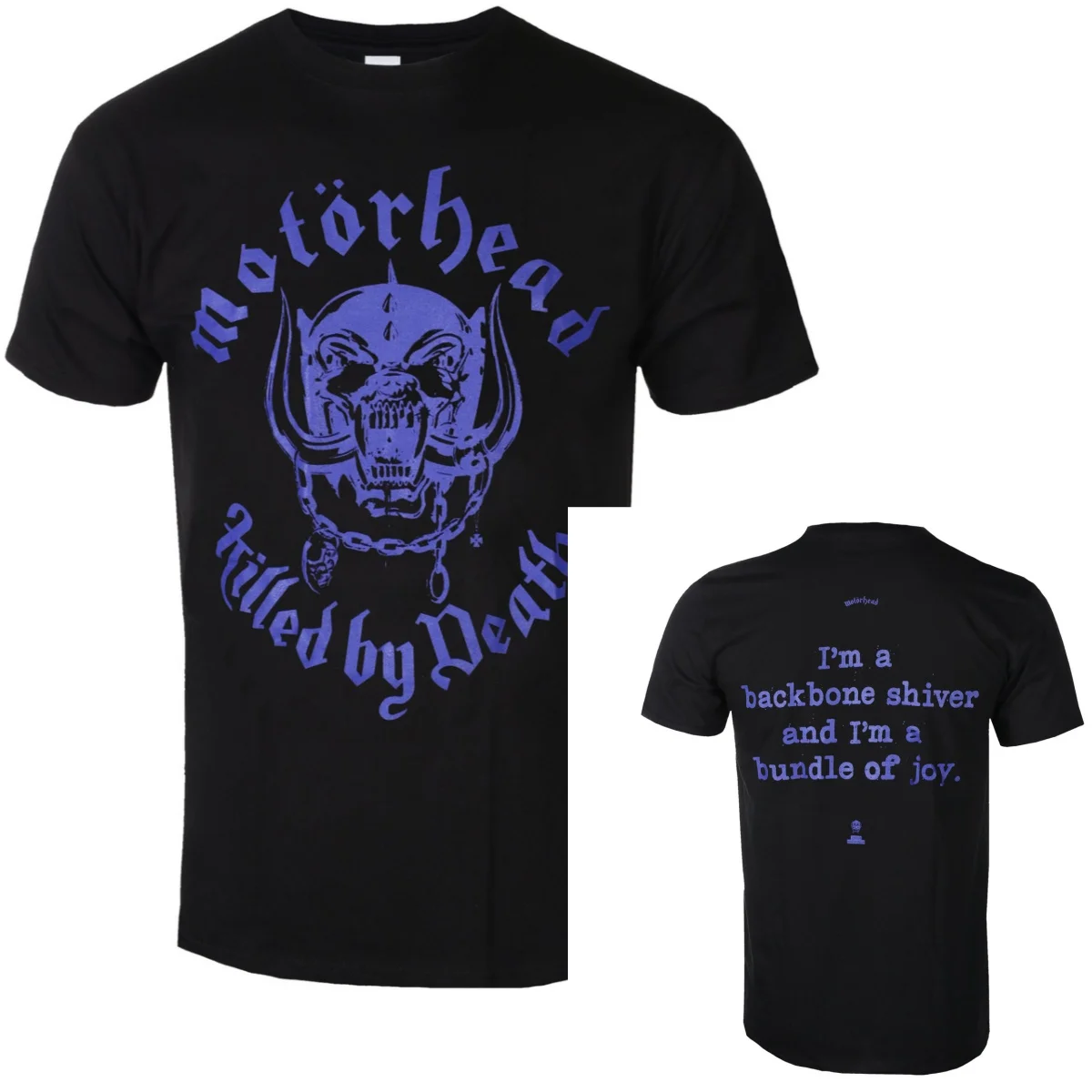 Bestes Motörhead Grafik-Baumwoll-Band-T-Shirt Unisex Sommer Kurzarm Mode Marken-Shirt Luxus Casual Vintage Tee – Detail 5