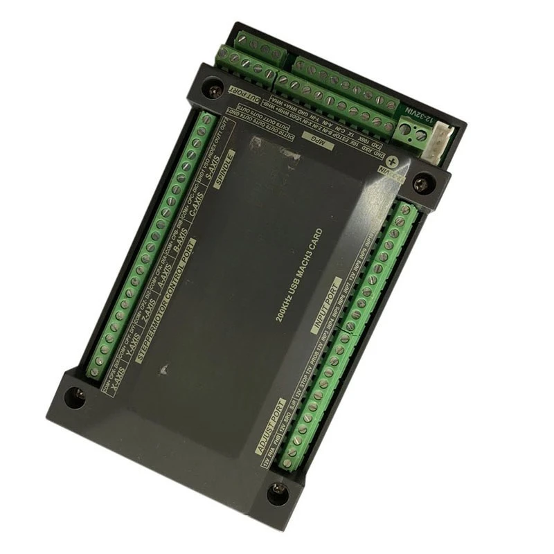 NVUM V2 USB MACH3 Motion Control Card, 3‑Axis CNC Stepper Motor Driver Board for CNC Engraving Machine