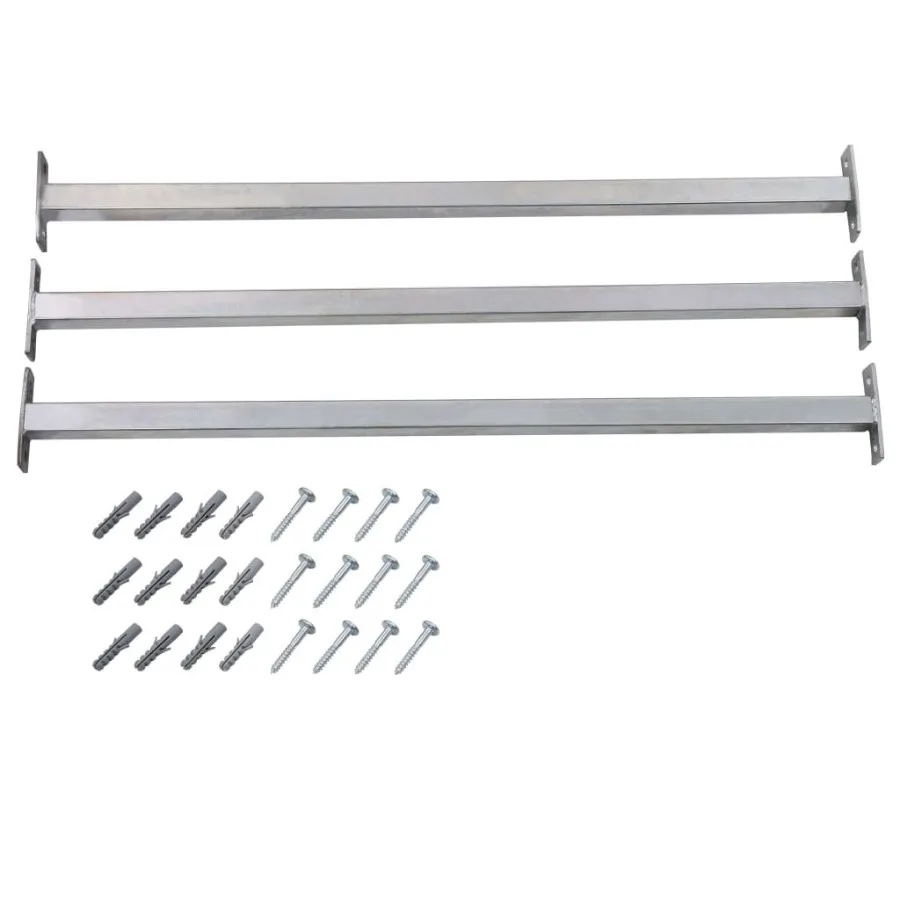 

Adjustable Security Window Bars 3 pcs 2847.2
