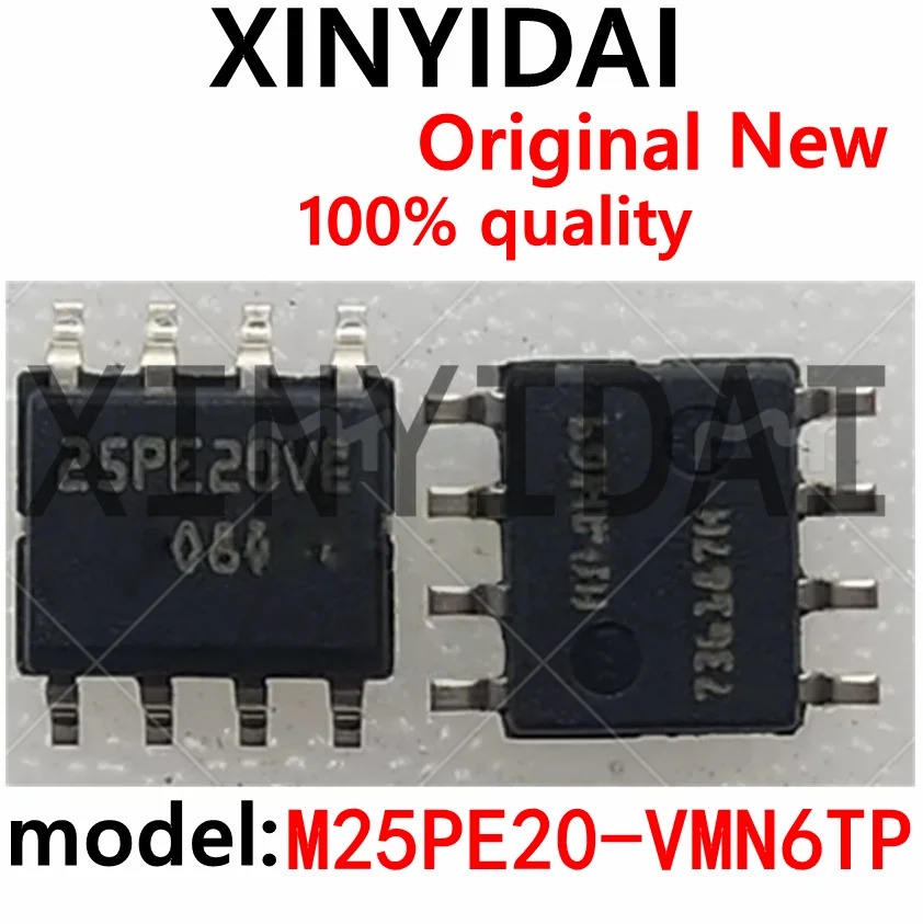 5-10PCS Brand new original stock M25PE20-VMN6TP printing wire 25PE20VP patch SOP-8