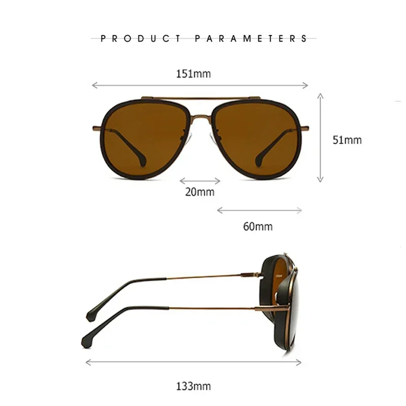 Retro Vintage Sunglasses Women Big Frame Cycling Sunglasses  Men Frame Sunglasses Men Cycling Sun Glasses