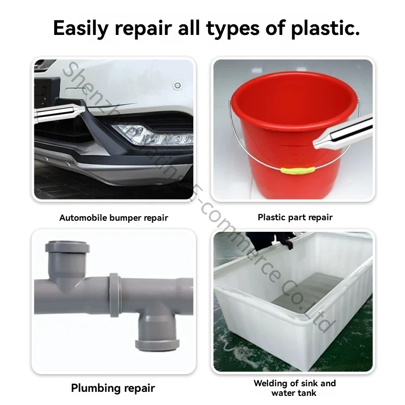 Plastic Welding Small Hot Air Gun PP Welding Rod Plastic Electric Heating Blow Gun Bumper Repair PE Hot Melt Baking Gun