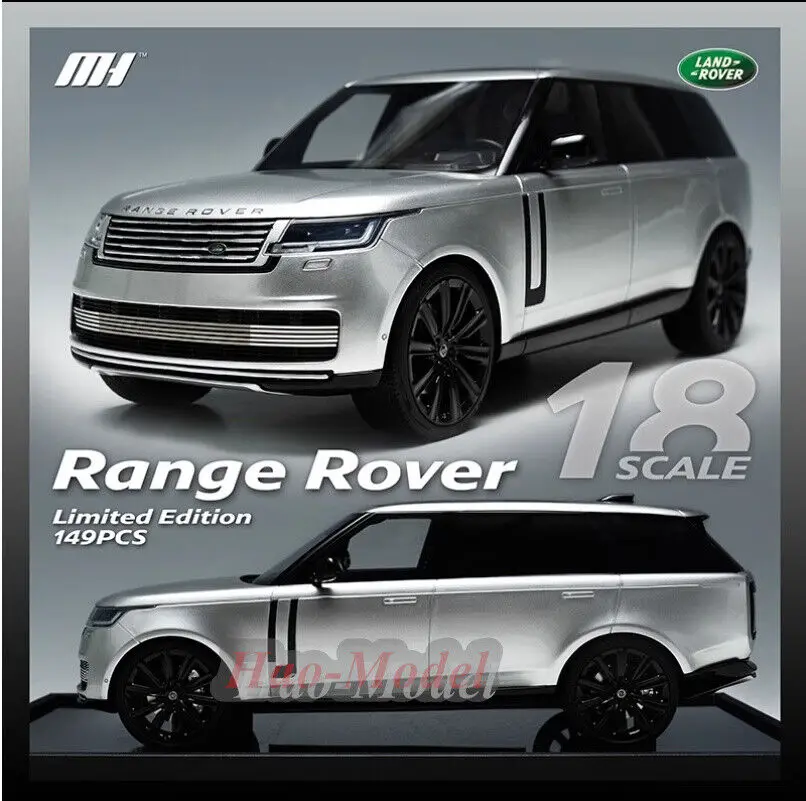 Motorhelix 1/18 For Range Rover Extended version Resin Diecast Model Car Simulation Toys Birthday Gifts Hobby Display Collection