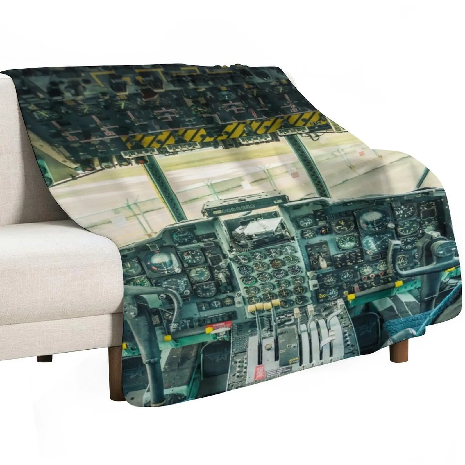 C 130 Hercules Throw Blanket blankets and throws For Decorative Sofa Hairys Vintage Kid'S Beautifuls Blankets