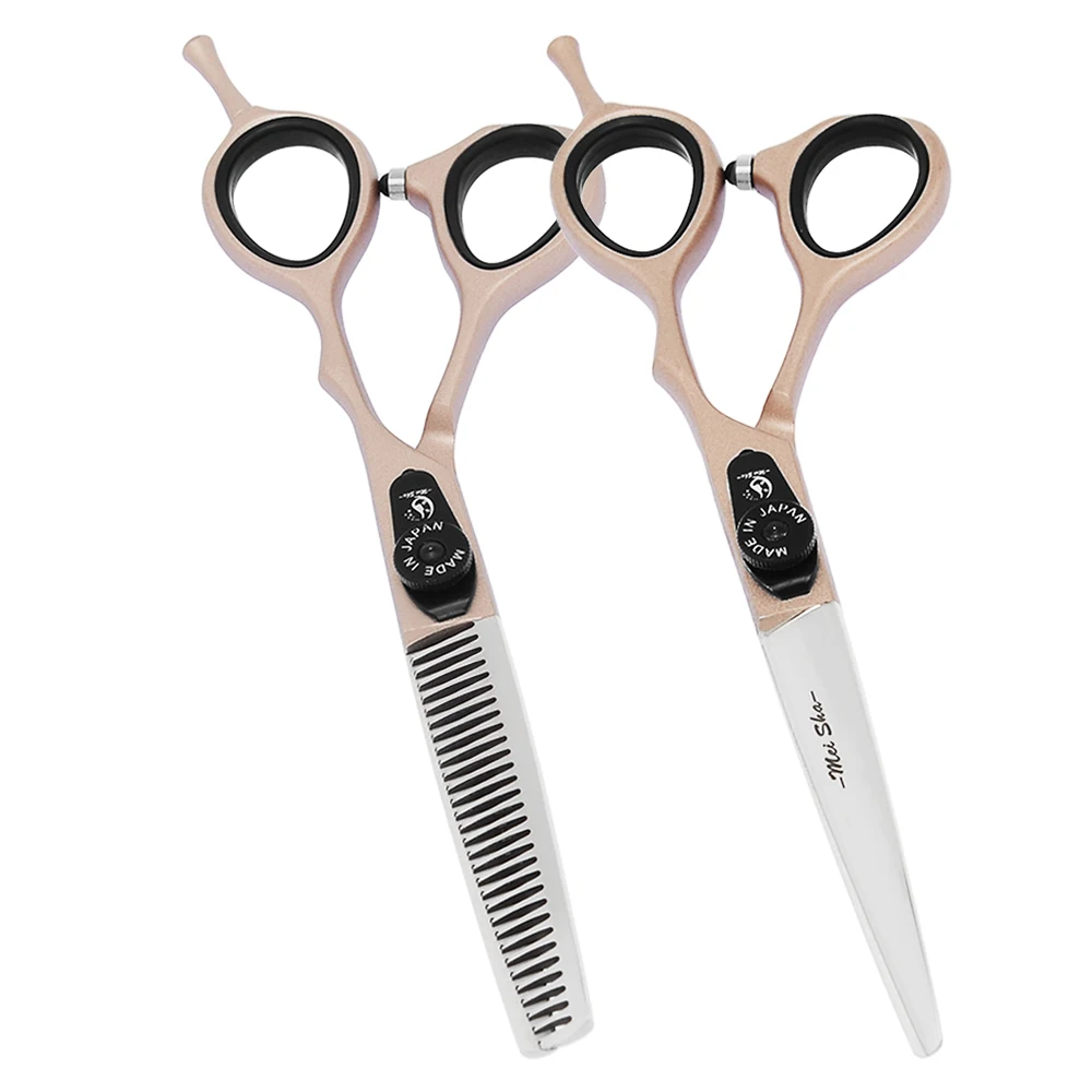5.5" 6.0" High Quality Hair Cutting Shears Barbers Thinning Scissors Salon Hairdressing Shears Haircut Clippers Suppliers A0085A