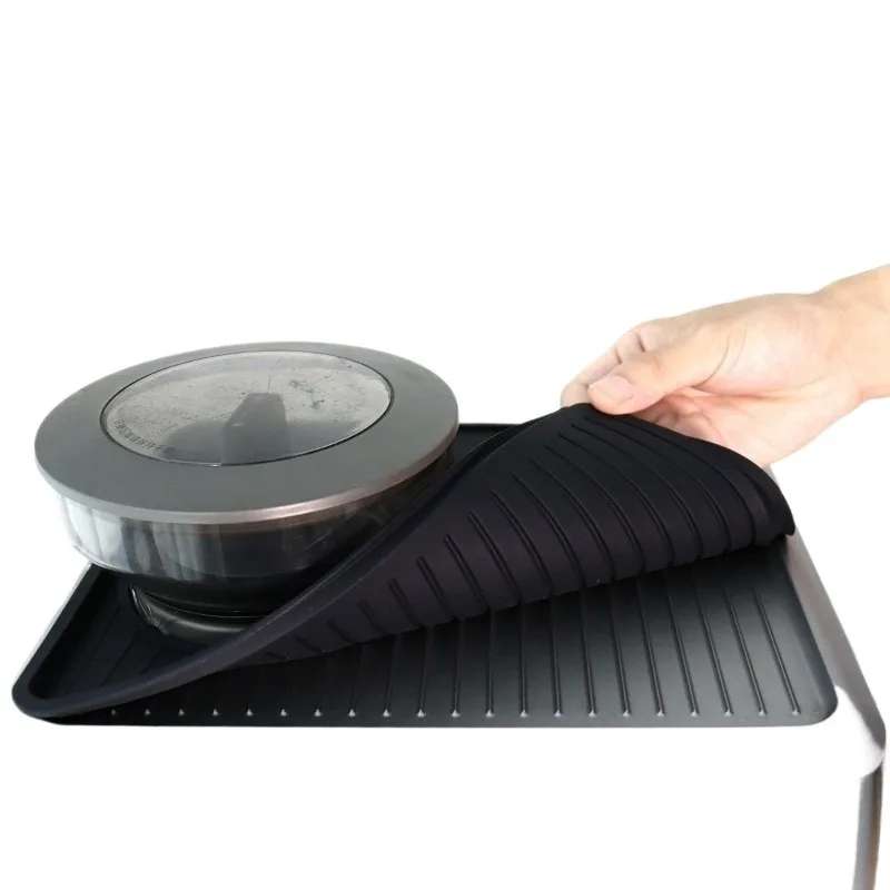 سيليكون القهوة حصيرة ل Breville 870/880/878 ماكينة إسبريسو العلوي المضادة للانزلاق الغبار حصيرة كونترتوب اكسسوارات المطبخ