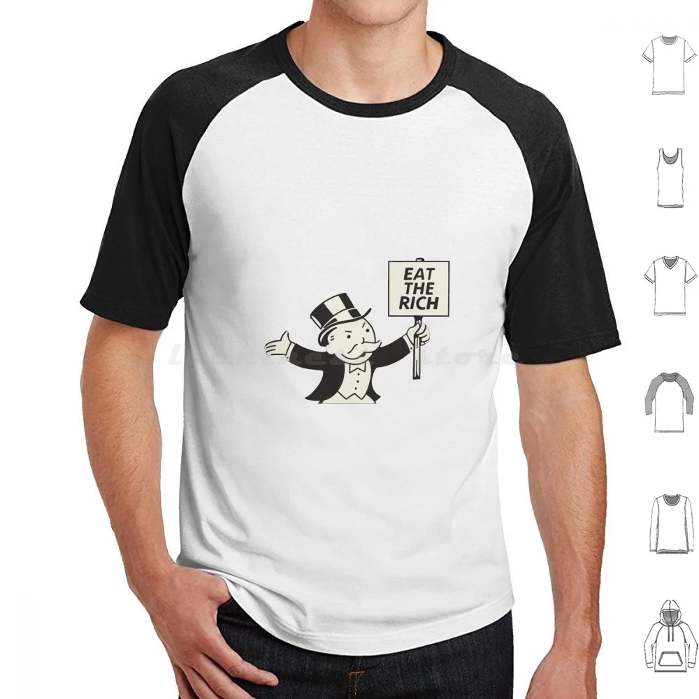 Eat The Rich Man T Shirt 6Xl Cotton Cool Tee Bernie Sanders Bernie Sanders 2020 Vote Blue Aoc Fight The System Acab Black Lives
