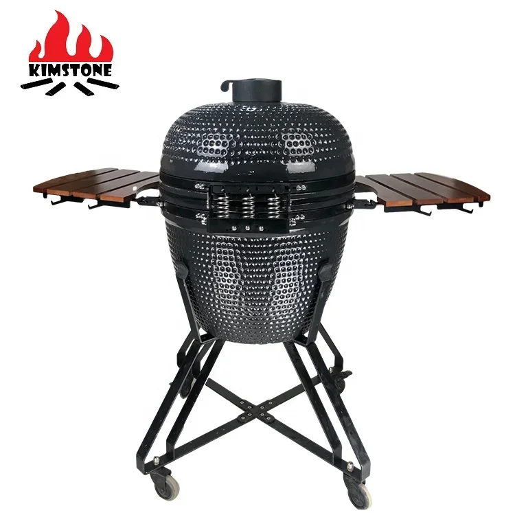 KIMSTONE 23 inch XL L size Large Kamado Ceramic Bbq outdoor Charcoal Kamado Grill Asador Chargrill Fours Boi