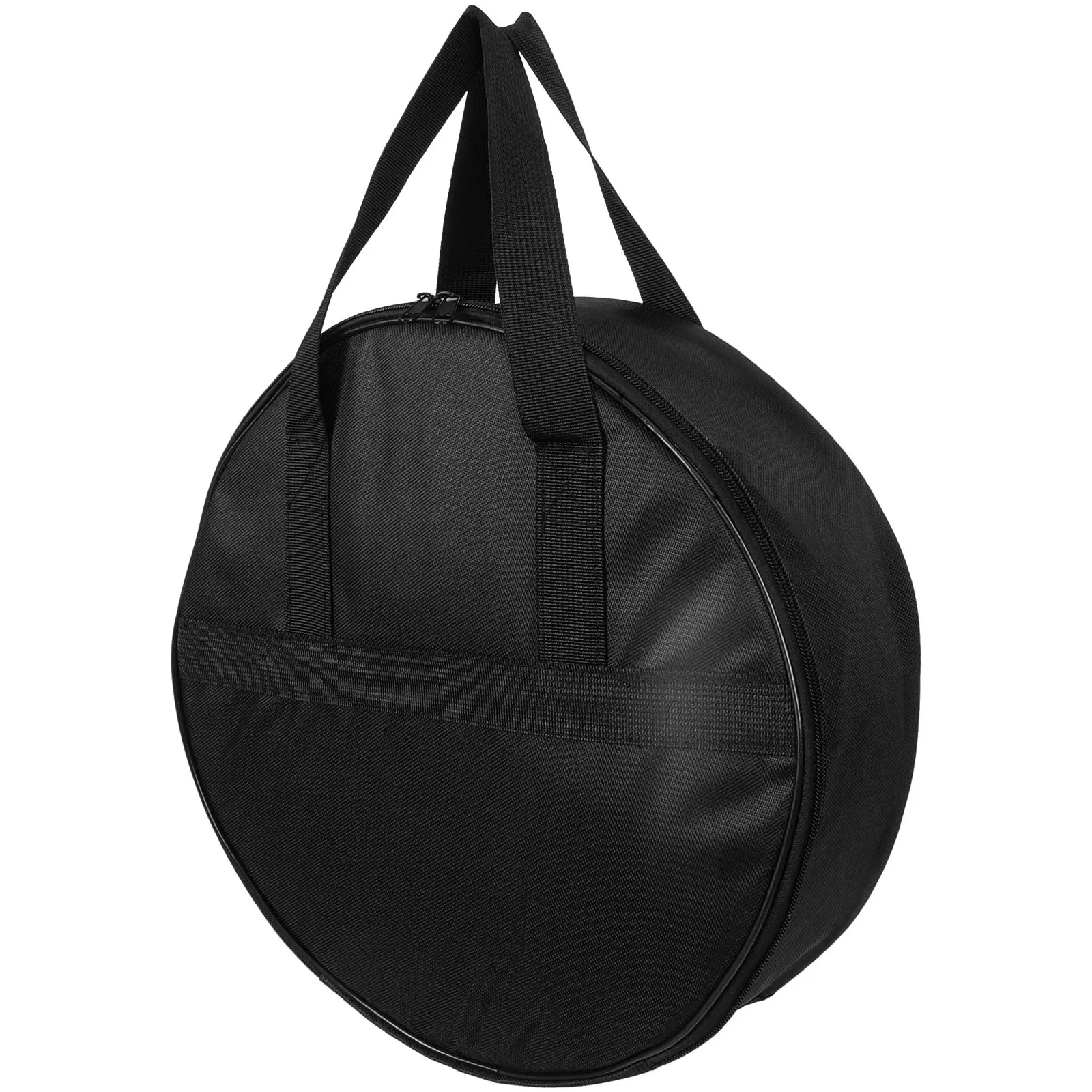 

Charging Cable Organizer Bag Round Portable Tool Storage Bag with Handle Oxford Cloth Thick Protective Tool Organizer for Car