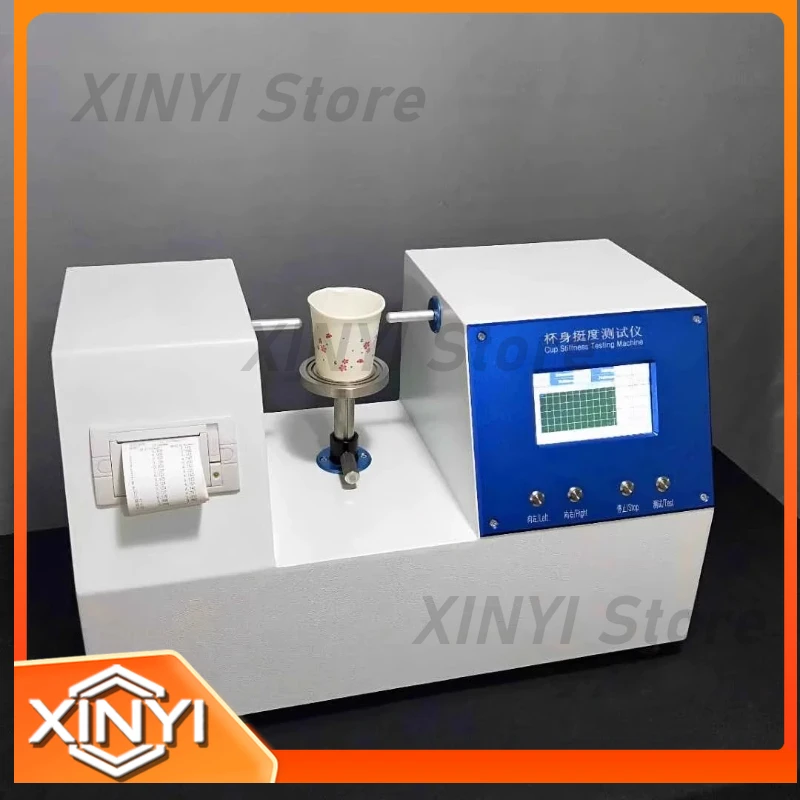 Automatic Body Stiffness Tester for Paper Cup Plastic and Rubber Testing Machine for Stiffness Measurement