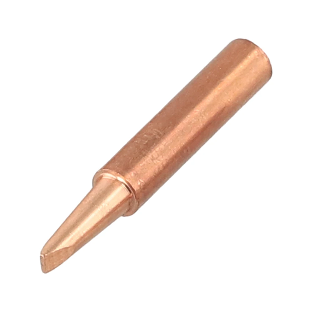 12Pcs 900M-T Pure Copper Soldering Iron Tip Lead-free Solder Tips Welding Head Soldering Tools For 936 Rework Station