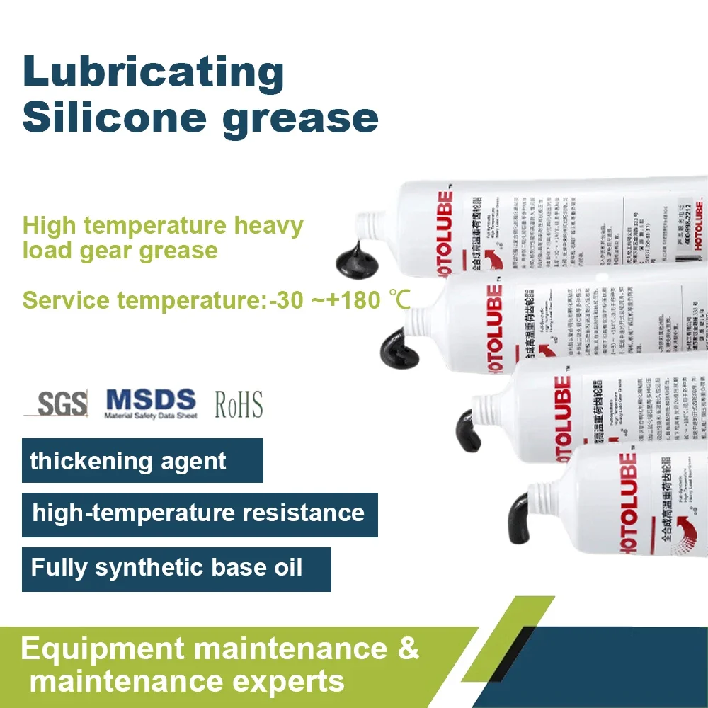 Fully synthetic high temperature heavy load gear grease Molybdenum disulfide extreme pressure resistant open