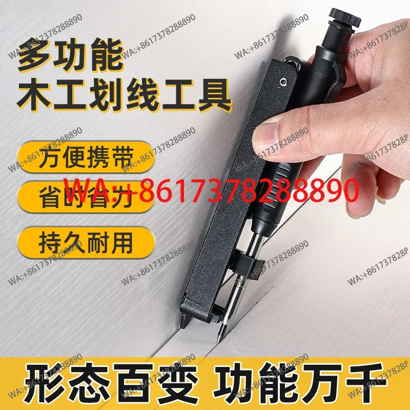 Scribe Compass Measurement Marker Contour Universal Shaper Multifunction