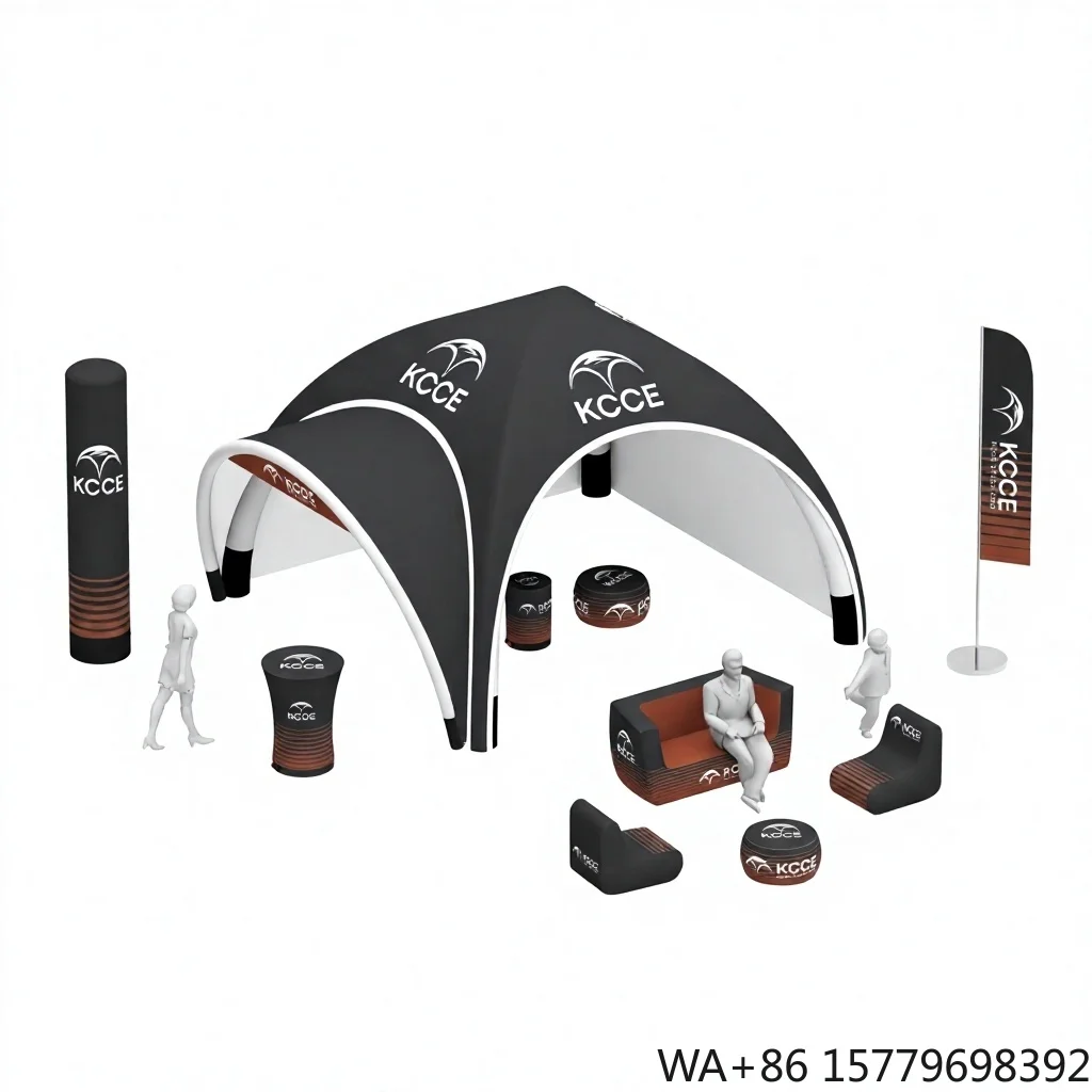 Starry Sky TPU Material Quick Open Large Inflatable Event Tent with Folding Design for Exhibitions and Events