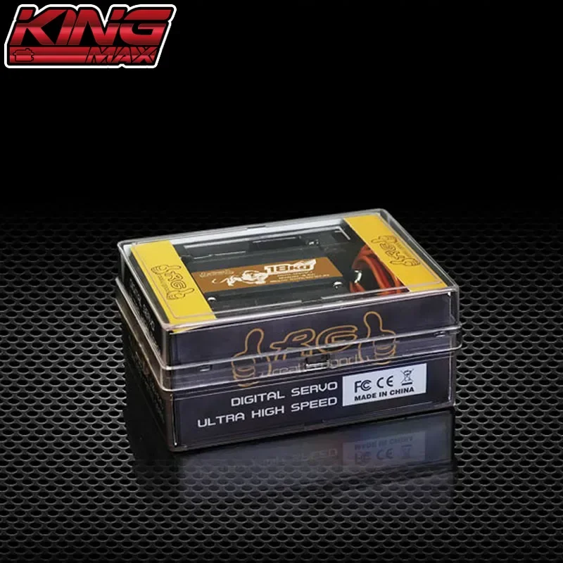 

Цифровой сервопривод Kingmax RGD01L, 15 кг.см, 0,10 с, 7,4 В, с металлической шестерней, полностью водонепроницаемый, низкопрофильный сервопривод для гонок на радиоуправлении